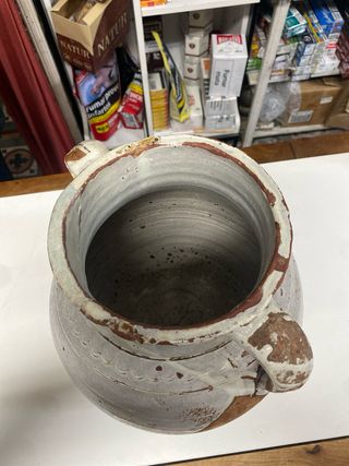 Orza cerámica vasca antigua