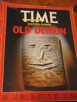 REVISTA TIME. LOTE DE 13 EJEMPLARES, 3 MESES. 1990