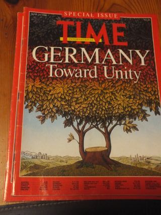 REVISTA TIME. LOTE DE 13 EJEMPLARES, 3 MESES. 1990