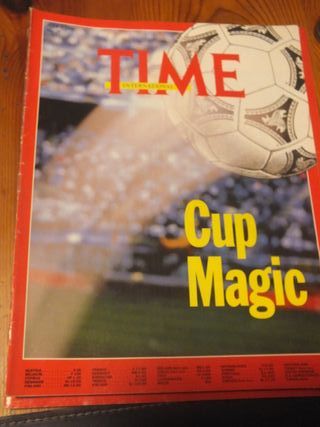REVISTA TIME. LOTE DE 13 EJEMPLARES, 3 MESES. 1990