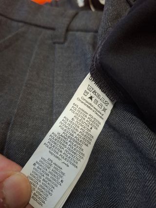 Pantalón vestir niña Springfield gris 7-8Y