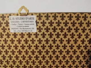 Stampa Il trionfo di Galatea con cornice