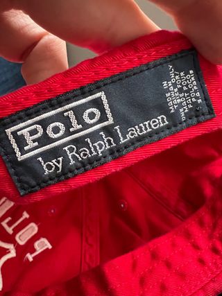 Gorra Polo Ralph Lauren P67 Roja