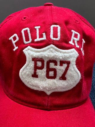 Gorra Polo Ralph Lauren P67 Roja