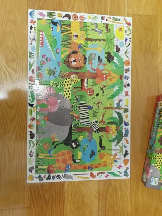Puzzle Djeco 35 piezas selva