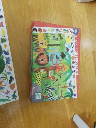 Puzzle Djeco 35 piezas selva