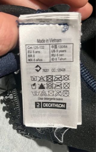 Traje Neopreno Niños Olaian 8 Años