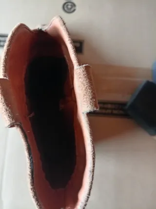 Botines Beige/Marrón Talla 39