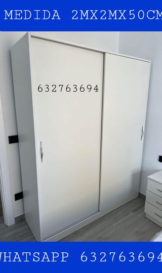 Armario corredero 2 puertas