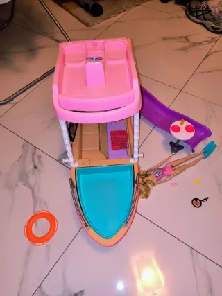 Barbie Dreams boat e Casa delle vacanze glam