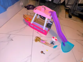 Barbie Dreams boat e Casa delle vacanze glam