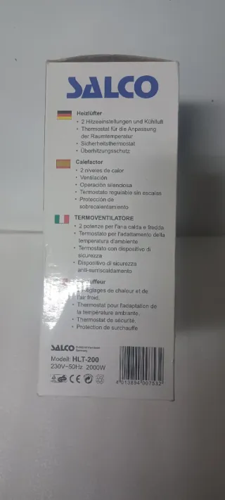 Calefactor Salco Blanco