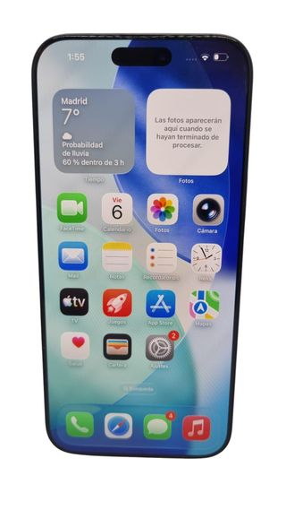 IPHONE 16 PRO MAX 256GB 100%BAT NEGRO +CAJA