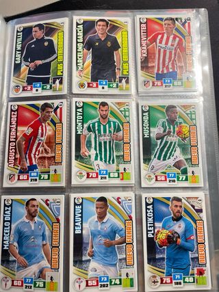 Entrenadores/ Nuevos fichajes Adrenalyn 2015-2016