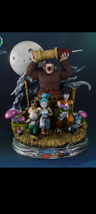 Figura Resina Goku Ozaru Dragon Ball