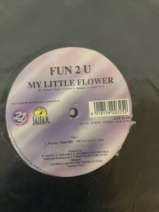 Vinilo My Little Flower - FUN 2 U