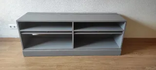 Mueble TV Ikea Havsta Gris