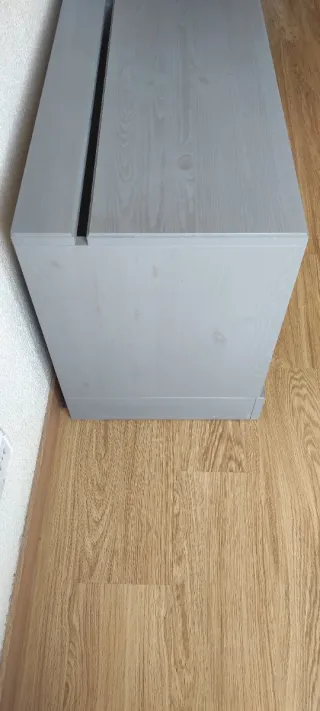 Mueble TV Ikea Havsta Gris