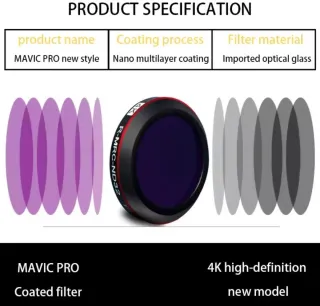Filtro UV DJI Mavic Pro
