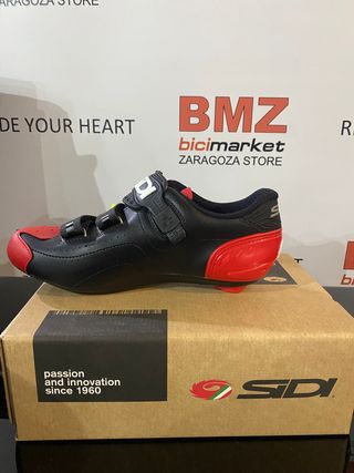 Zapatillas Sidi Alba 2 Negro y Rojo