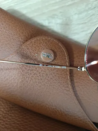 Gafas Ray-Ban Redondas Doradas Rosadas