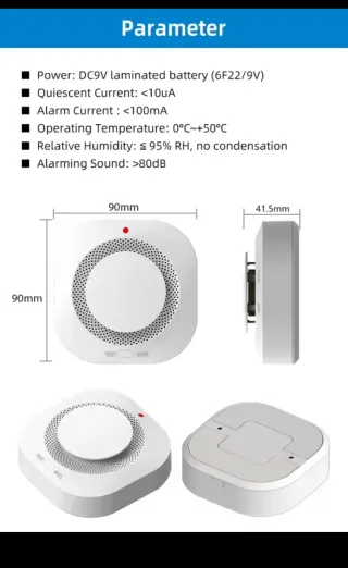 Sensor detector de Humo