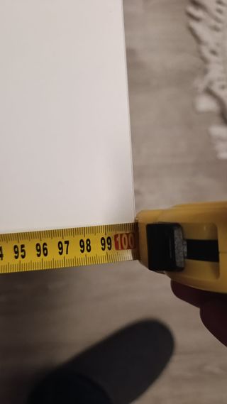 Mesa centro elevable blanca madera