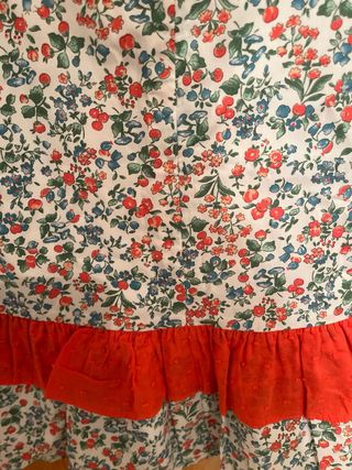 Vestido niña estampado floral