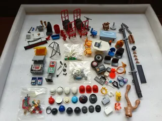LOTE DE PIEZAS ORIGINALES PLAYMOBIL