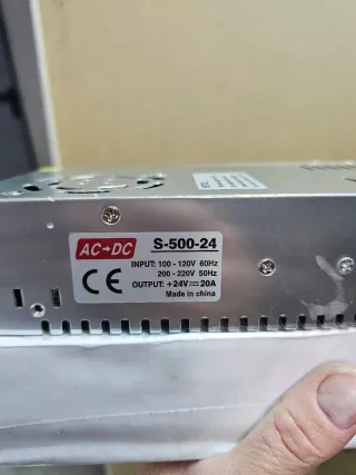 Fuente Alimentación Kingwen 24V 20A 480W