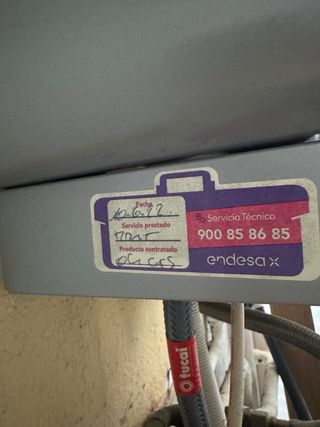 Caldera de gas Bosch gris