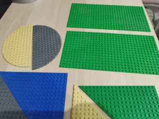 11 Bases Lego Compatibles Variadas