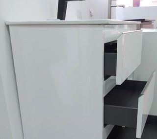 Mueble de baño 60 cm verde NUEVO