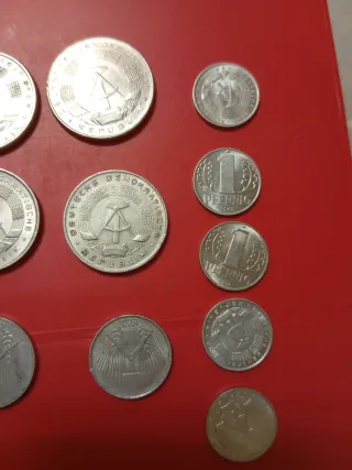 Monedas Alemanas Deutsche Mark y Pfennig