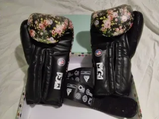 Guanti da Boxeo RDX Donna Floreali MMA Muay Thai