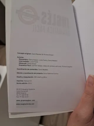 Inglés gramática fácil