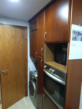 Muebles de cocina madera y metal