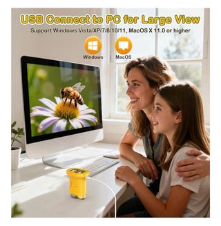 Microscopio Digital Portátil GlobalCrown 200x