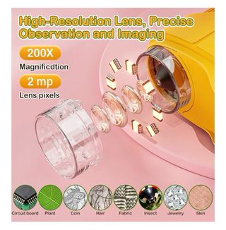 Microscopio Digital Portátil GlobalCrown 200x