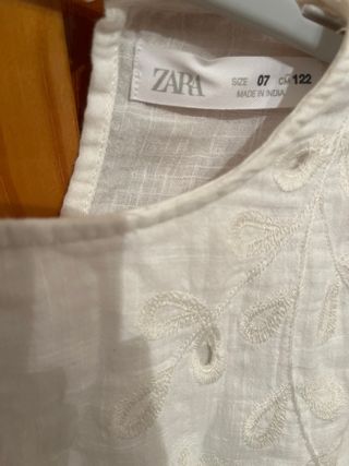 Blusa niña ZARA bordada