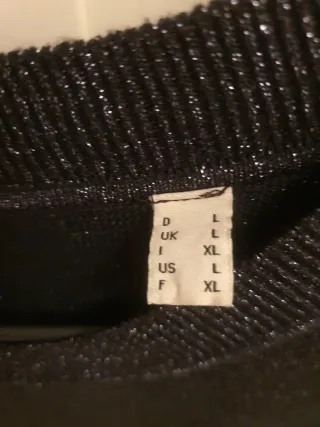 Vestido Esprit Negro Brillante Talla L