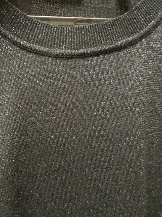 Vestido Esprit Negro Brillante Talla L