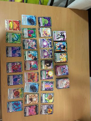 Lotes 225 cartas comunes Dragon Ball Card Game