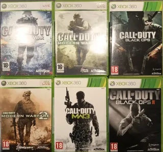 Xbox 360 Call of Duty Juegos (6 Títulos)