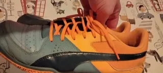 Zapatillas Puma Talla 44 Azul/Naranja