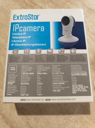 Cámara IP ExtraStar HD 720P