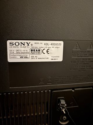 TV Sony Bravia 40' + Chromecast