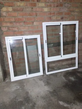 Ventanas correderas blancas Climalit