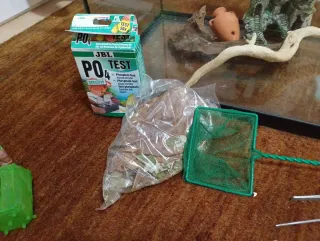 Pecera 60 litros con accesorios