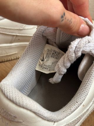 Nike Air Force 1 cordones gruesos